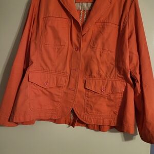 Eddie Bauer Women's Orange Jacket